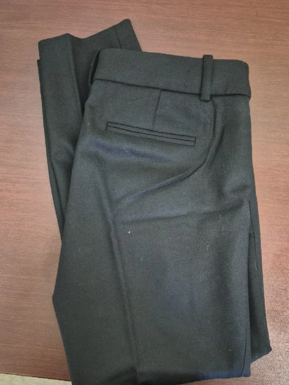 J. Crew Black Women's Dress Pants - Tailored Flat Front Size 2